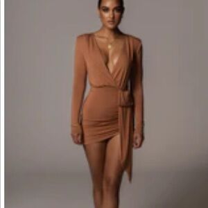 Jluxlabel -PECAN QUINN OVERLAY DRESS -